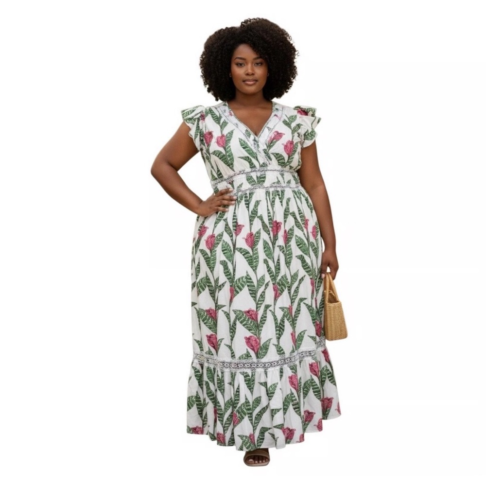 NWT Layered With Love Nathalie Maxi Dress Size 3X
